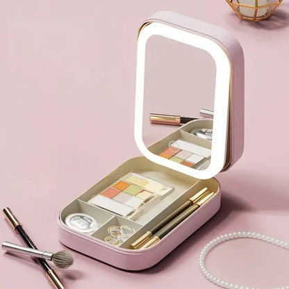 LED Spiegel Make-up Organizer