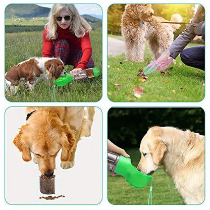 4 in 1 Waterfles voor Honden