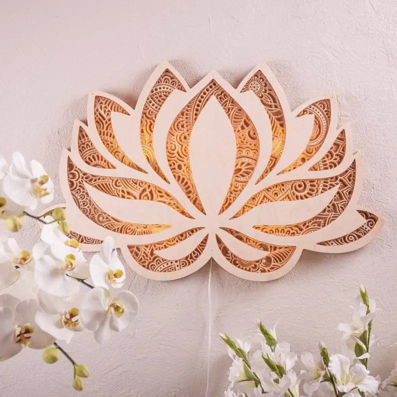 Decoratieve Lotus Lamp