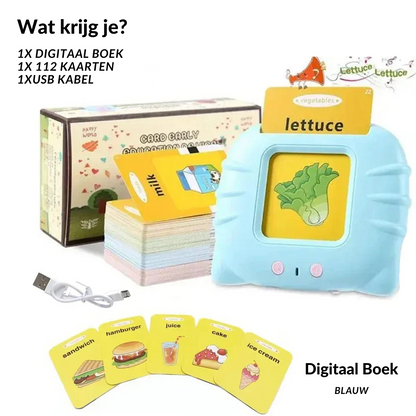 Educatief Digitaal Sprekend Boek (leer je kind op een speelse manier engels)