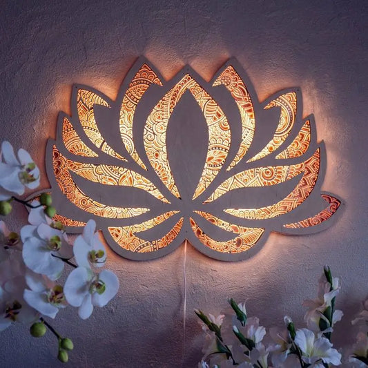 Decoratieve Lotus Lamp