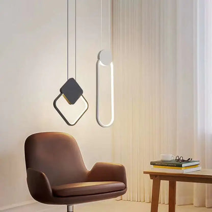 Minimalistische Hanglampen (3 verschillende vormen)